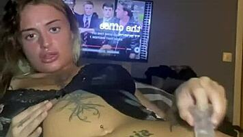 Massive Tits On Goth Girl Dominate Her Intense Solo Masturbation Session With Wild Twists