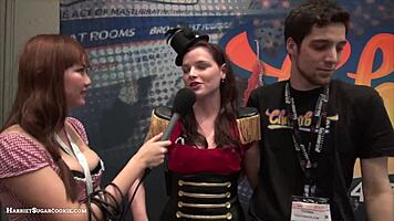 fionnaandjimmy chaturbate video at ae expo, teen asian amateurs with big tits
