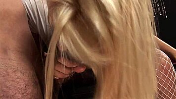 Blonde With Big Boobs Natasha Marley Sucks And Fucks On A Pool Table
