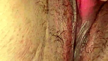 Latina BBW Shows Her Hairy Fat Pussy From POV