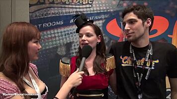fionnaandjimmy chaturbate video at ae expo, teen asian amateurs with big tits
