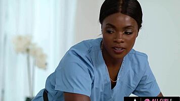 All Girl Massage - Steamy Interracial Massage Ends With Scissoring With Ana Foxxx And Eliza Ibarra