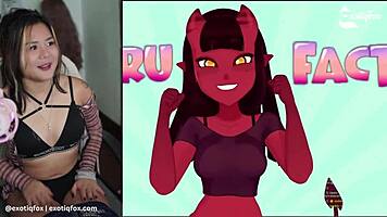 i feel so aroused watching meru the succubus 1 to 5 in this filipina solo masturbation livestream.