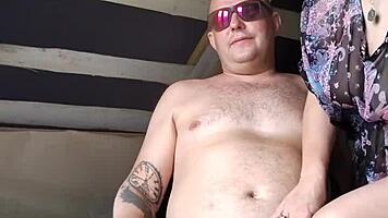 stepsister loves it when i grope her pussy while she strokes my dick to a huge cumshot on her pussy