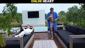 Chloe Heart rescued by stepdaddy and fucked