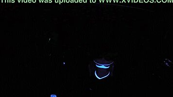 scarlett johnson in blacklight sex pov with teen fetish