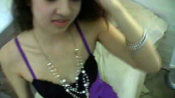 kimberly faith latina gives blowjob and swallows cum from face fucking