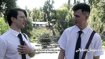 Big Tits Milf Corrupts Young Evangelists with Dee Williams