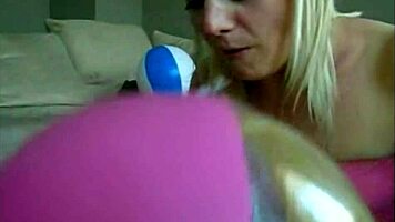 Sophie wears jeans and miniskirt while on webcam.