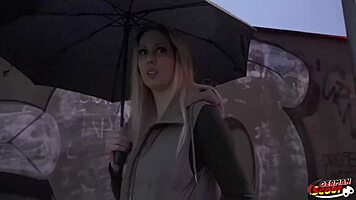 German Scout - Perfect Round Ass German Girl Marie Cherie Pick Up For First Casting Fuck In Berlin