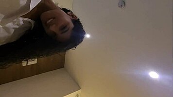 Young Colombian Latina Fucks Skinny Blonde?