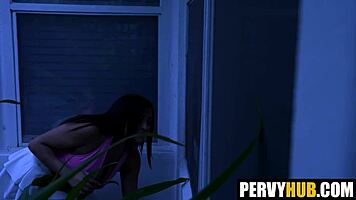 Caught Stepsis Sneaking In After Party - Fuck Or Secret Leaks