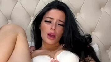 Teen american exchange student solo masturbation