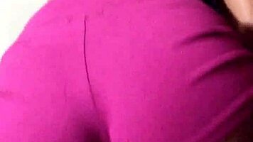 Is that fat pussy wet in those shorts while twerking?