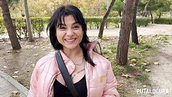 Nadja Hot Swallows Cum from Torbe Caught