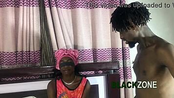 Bored step sister had fun during taste game with her step brother.