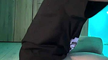 Big Dick Fucking Virgin Ass with Wet Pussy and Natural Tits