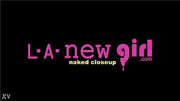 Sexy Blonde Teen Shows Amazing Body