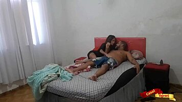 I waited until everyone slept, then fucked my sister-in-law's ass bareback in reality.