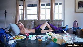 Stunning stepdaughter fucked in many poses.