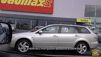 ninfa abbagliante fa sesso allaperto per soldi!