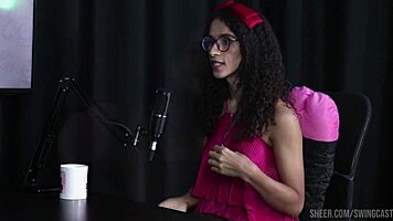 Compilation Of Spaghetti Swing Cast With Tiffany Rocha In Sheer Red