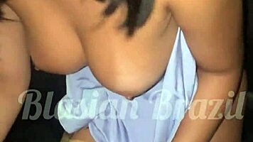 Lina Nakamura Fucks Uber Driver on Street Creampie