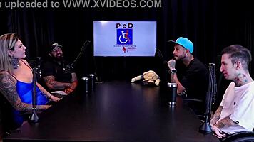 Couple explores public squirting sex