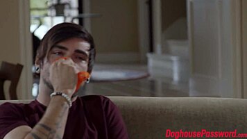 My Small Ass Stepsister Joins for Pleasure After Catching Me