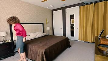 Seducing my stepdaughter with feet roleplay taboo lesbian moaning and gagging