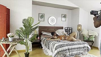 real porn bts how we shoot with a 19yo french newcomer backroom reality cowgirl babe big ass tits black blonde sex french