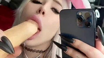 Bunny Girl Rides Big Cock And Cums Hard