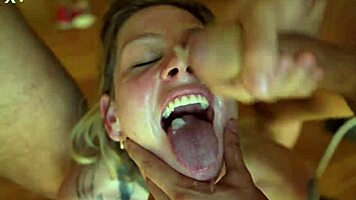 Sammm Lent to Friends for Gangbang and Squirting