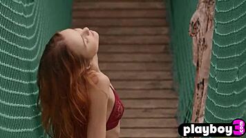 Petite Teen Kate Great Boldly Shows Perfect Body in Outdoor Posing