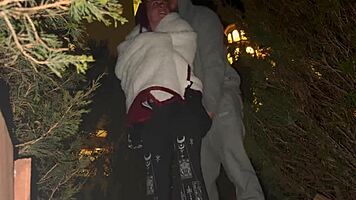 The Shining XXX Vlog Featuring Public Doggystyle Creampie with Submissive Couple