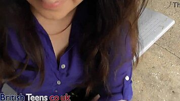 i uh caught this naughty british 18 year old givin a stranger a handjob at the train station y'know