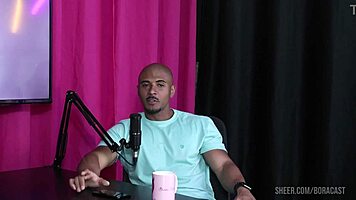 i'm lucas ferraz in bora cast with bruna carlos part 1 on sheer red