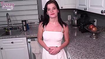 Creampie Alert: Samantha Black's Wet Pussy Bent Over