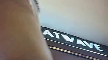 Hey, what's under that skirt? Young with purple panties teasing upskirt view, you wanna peek closer?