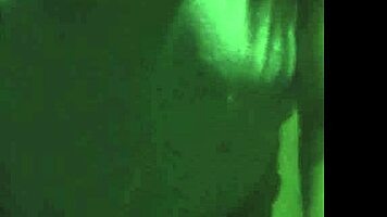 Tattooed Chubby Cougar Shows Big Tits While Dancing In Public Bath