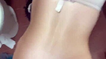 Subtle Domination In Public Bathroom With Deepthroat