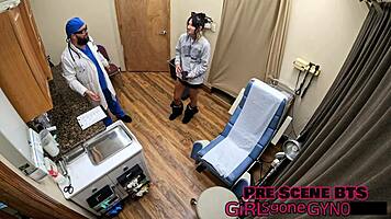 Zombae's first gyno exam turns humiliating with feet and shaved details