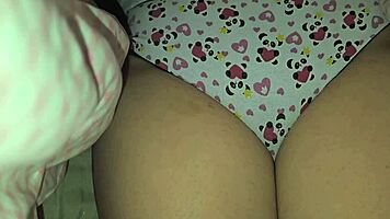 the virgin teen with her cute hairy pussy lets him touch and explore it intimately during their private workout session