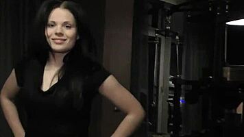 ella martin first time video casting fingering and gaping her tight european pussy