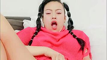 Playful Brunette Babe Masturbates And Squirts Uncensored