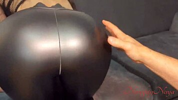 i caught my step-sister stealing, but she ended up squirting from fucking