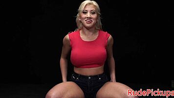 stranded teen roughly fucked and creampied