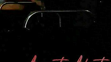 teen riding bareback anal at night outdoors