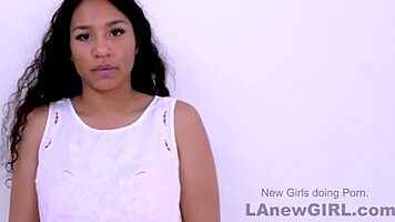 dark skin model fucked at audition photoshoot by daddy