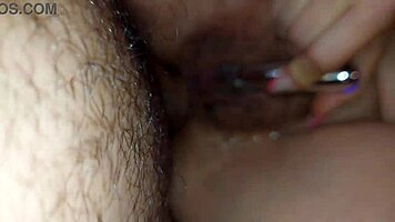 Brazilian Whore's Huge Anal Orgasm Dripping Wet